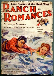 Ranch Romances Pulp 1st November 1943- Western- William Freeman Hough