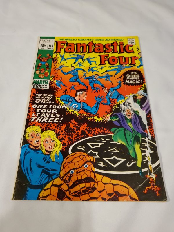 Fantastic Four 110 FNVF One From Four Leaves Three