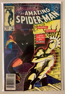 Amazing Spider-Man #256 Newsstand Marvel 1st Series (6.0 FN) 1st app Puma (1984)