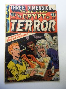 Three Dimensional Tales from the Crypt of Terror #2 GD+ Cond 3-D glasses missing