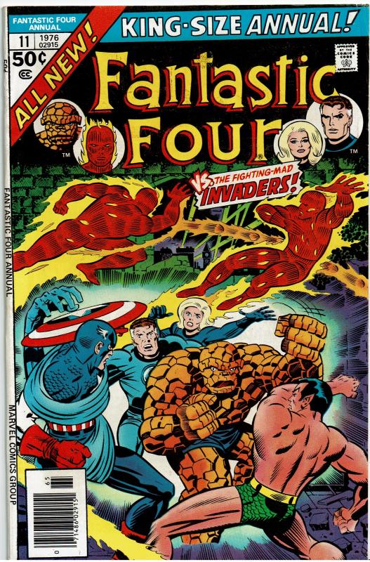 Fantastic Four, King Size #11, 5.0 or Better - Alternate Earth Invaders