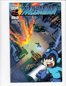 Megaman #2 Dreamwave 2003 VF- 7.5 Mic Fong art. Video game character. 