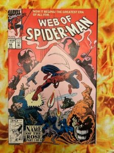 Web of Spider-Man #84 (1992) - NM-