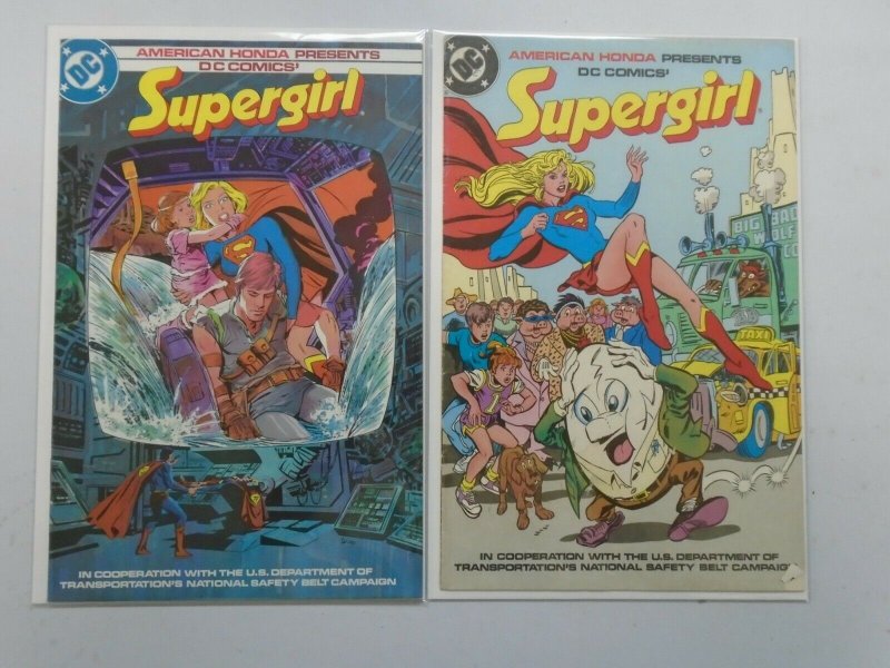 Supergirl Giveaway Honda Special set of 2 (1984+86)