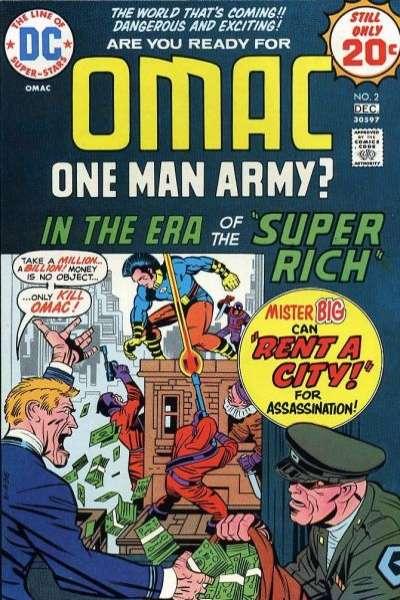 OMAC (1974 series) #2, Good+ (Stock photo)