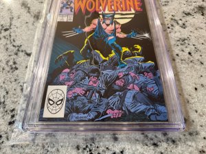 Wolverine # 1 CGC Graded 9.4 Marvel Comic Book 1988 Claremont Byrne X-Men JH30