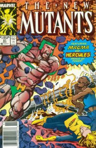 New Mutants, The #81 (Newsstand) FN ; Marvel | Chris Claremont