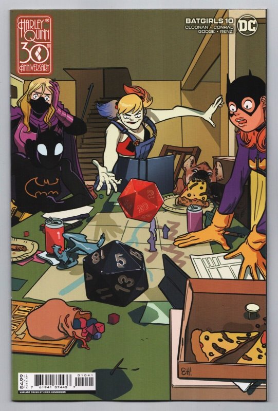 Batgirls #10 Cvr C Harley Quinn 30th Anniversary Variant (DC, 2022) NM 