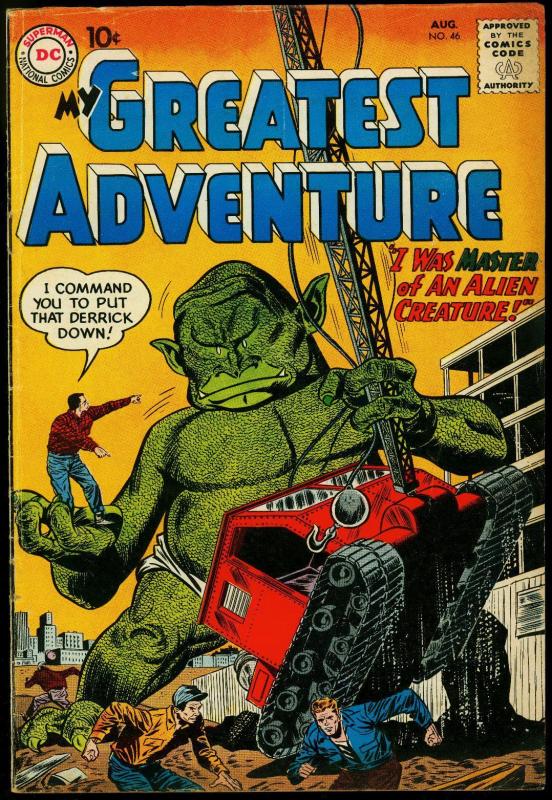 My Greatest Adventure #46 1960- DC Silver Age Sci Fi issue VG