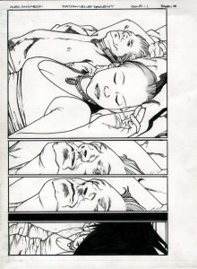 Fathom Blue Descent #1 pg 18 Original Art by Alex Sanchez-2010 Aspen comics