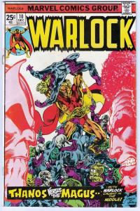 Warlock #10 strict VF+ 8.5 High-Grade  Thanos vs The Magus