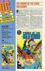 DC Direct Currents #3 VG ; DC | low grade comic Power of the Atom