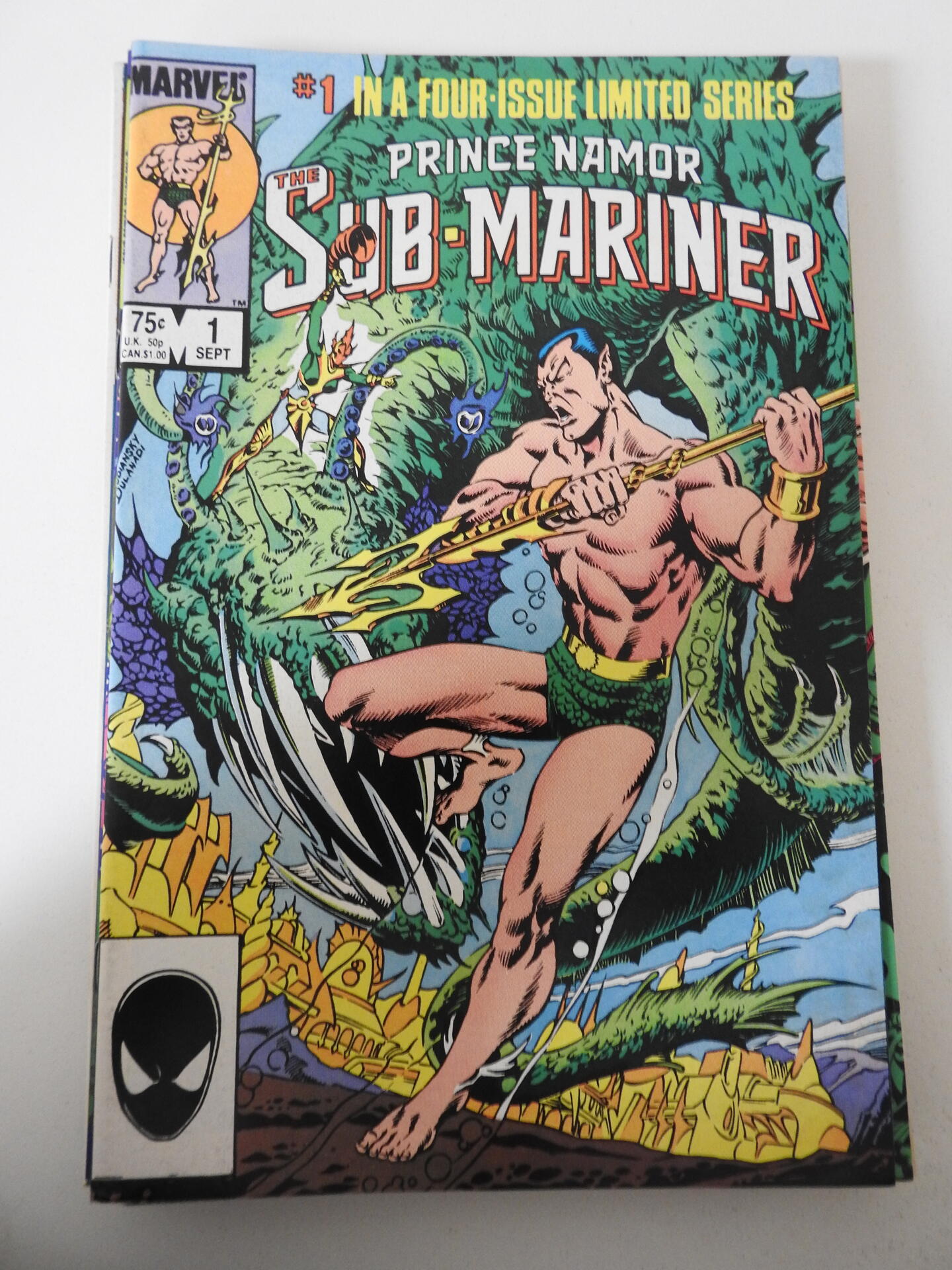 Prince Namor The Sub Mariner 1 Direct Edition 1984 Comic Books Copper Age Marvel Sub 4544