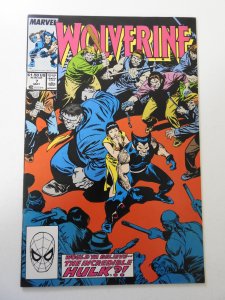 Wolverine #7 (1989) FN+ Condition!