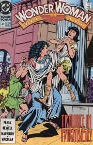 Wonder Woman (2nd Series) #39 FN ; DC | George Perez