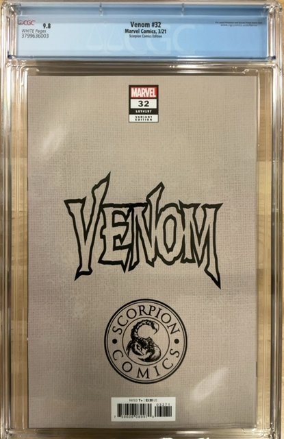 Venom #32 Dell'Otto Cover A (2021) CGC 9.8