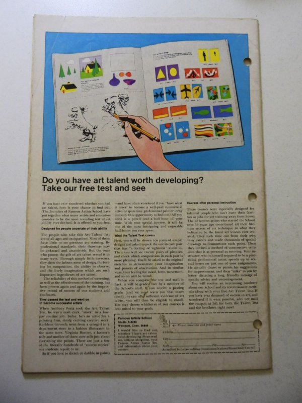 Fantastic Four #94 (1970) GD Condition 3 hole punches through book