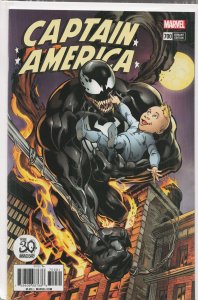 Captain America #700 Bagley Cover (2018) Captain America