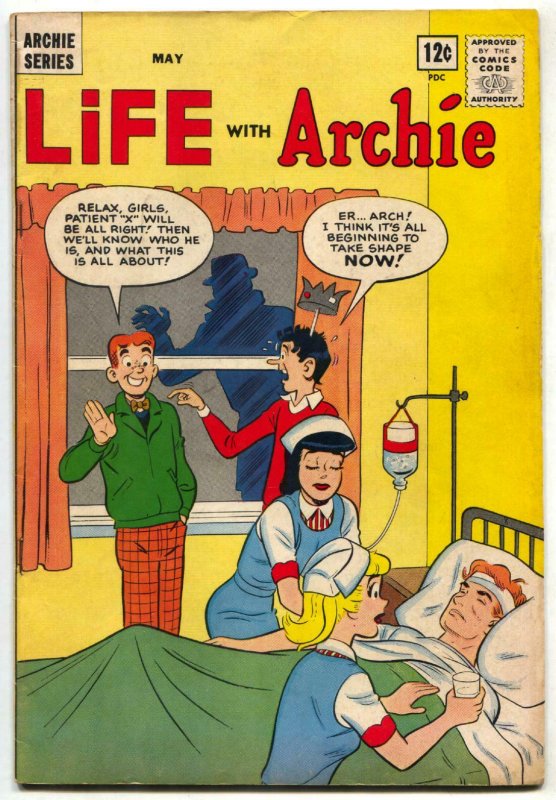 LIFE WITH ARCHIE #27 1964- Silver Age- Nurse cover VG/F