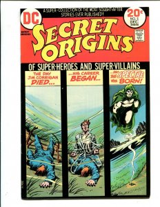 Secret Origins #5 - The Origin of the Spectre, Nick Cardy Cover! (7.5) 1973