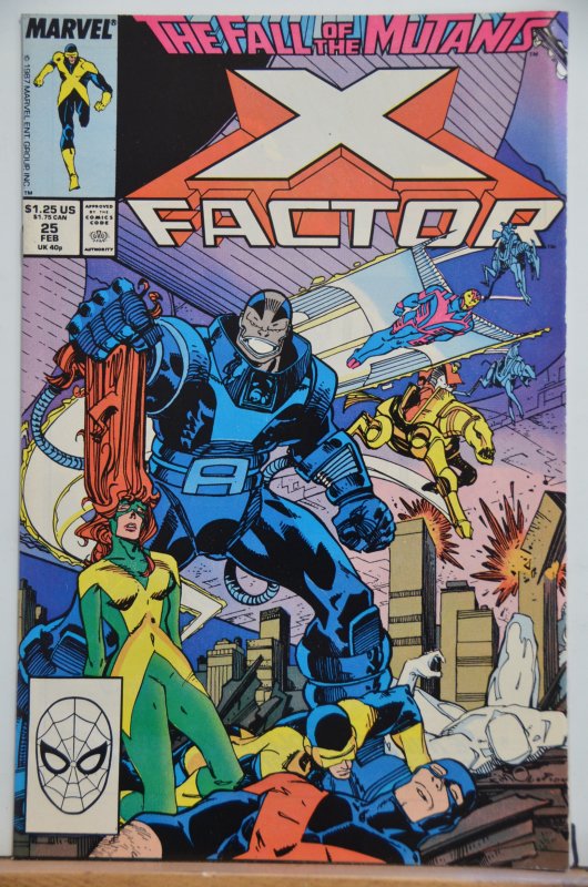 X-Factor #25 (1988) VF-NM Simonson Art!!