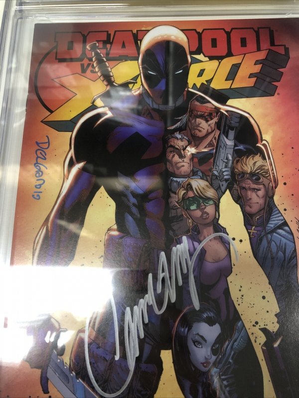 Deadpool vs X-Force (2014) # 1 (CGC 9.8 (SS) J. Scott Campbell & Edgar Delgado