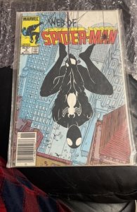 Web of Spider-Man #8 Newsstand Edition (1985)