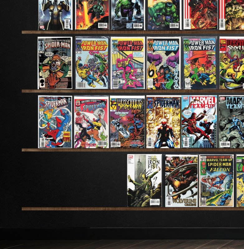 Huge Lot 140+ Comics with Marvel Team Up, Iron Man, Incredible Hulk & More!