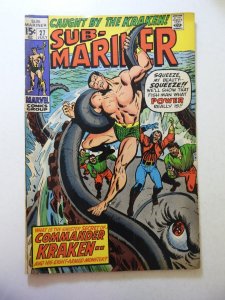 Sub-Mariner #27 (1970) VG+ Condition