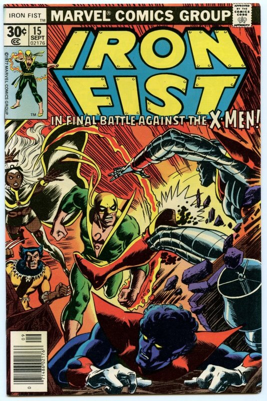 Iron Fist 15 Sep 1977 VF-NM (9.0)