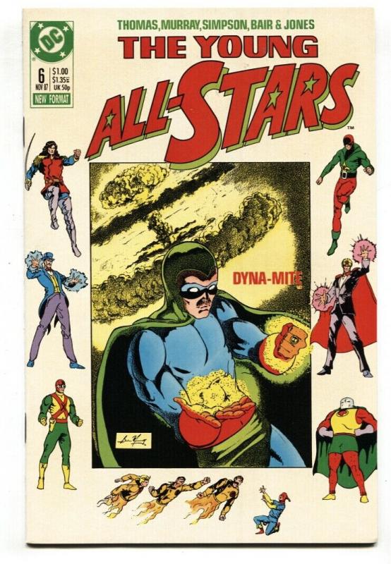 Young All Stars #6 1987 1st appearance of Paula Brooks as Tigress