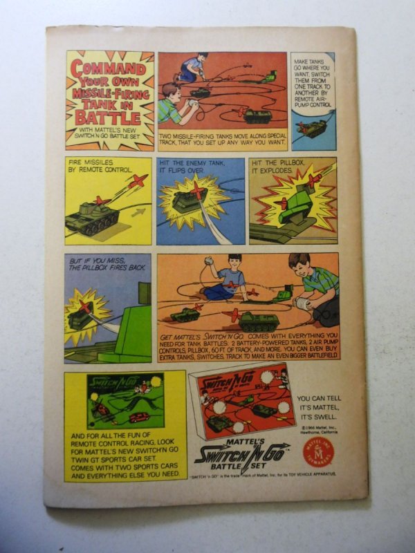Star Spangled War Stories #128 (1966) VG Condition