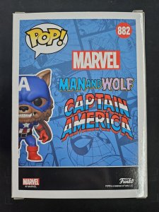 Funko Pop! Marvel Capwolf #882 - 2021 Summer Convention Limited Edition