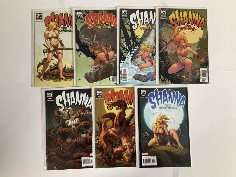 SHANNA THE SHE DEVIL 1-7 1 2 3 4 5 6 7 NM NEAR MINT MARVEL COMICS