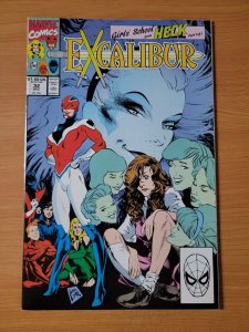 Excalibur #32 Direct Market Edition ~ NEAR MINT NM ~ 1990 DC Comics