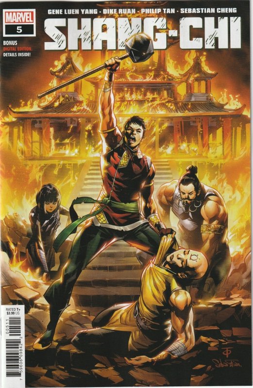 SHANG-CHI # 5 (2020) MAIN COVER
