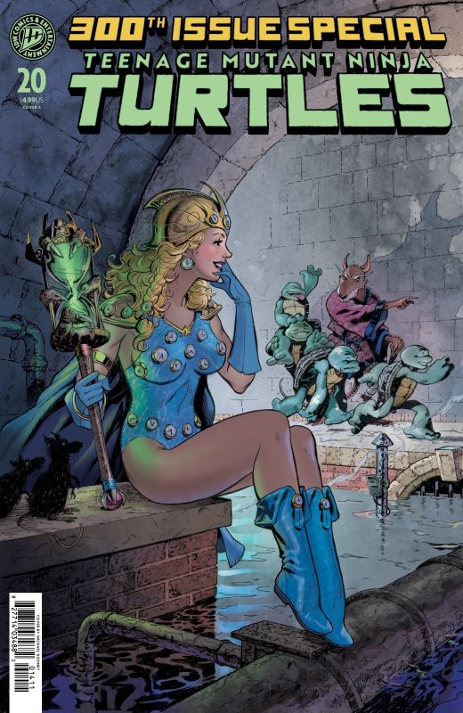 Teenage Mutant Ninja Turtles #20 300th Issue Michael Dooney Variant PRESALE!