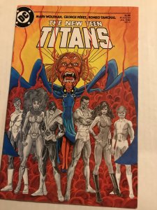 The New Teen Titans #4 : DC 1/85 FN+; George Pérez art, Trigon