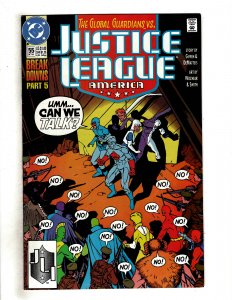 Justice League America #55 (1991) DC Comics Superman Flash OF6