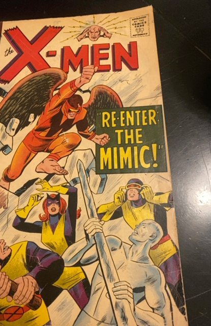The X-Men #27 (1966)are-enter the mimic see desciption