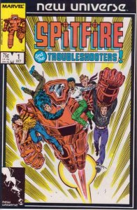 Spitfire and the Troubleshooters #1, VF+ (Stock photo)