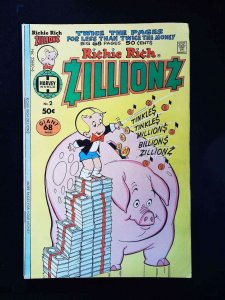 Richie Rich Zillionz #2  Harvey Comics 1976 Fn-