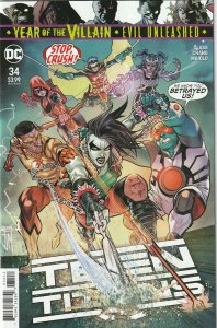 Teen Titans # 34 Cover A NM DC Rebirth 2016 Series [H2]