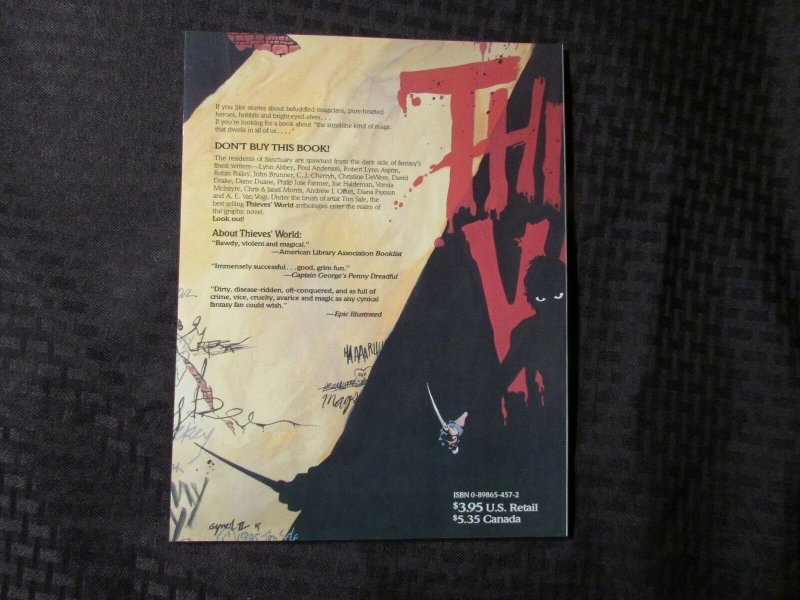 1986 THIEVES WORLD #3 Tim Sale SC 1st Starblaze Graphics NM 9.0