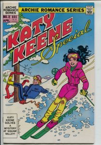 Katy Keene Special #3 1984-Archie-Squaw Valley skiing-pin-ups-fashion-VF