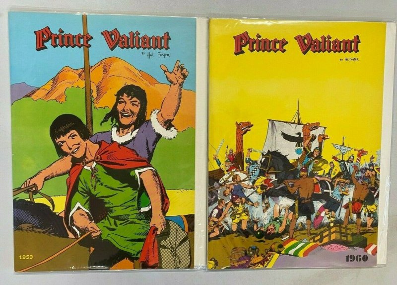 Prince Valiant lot #1-7 all 6 different books 6.0 FN (1979) Pacific Treasury 