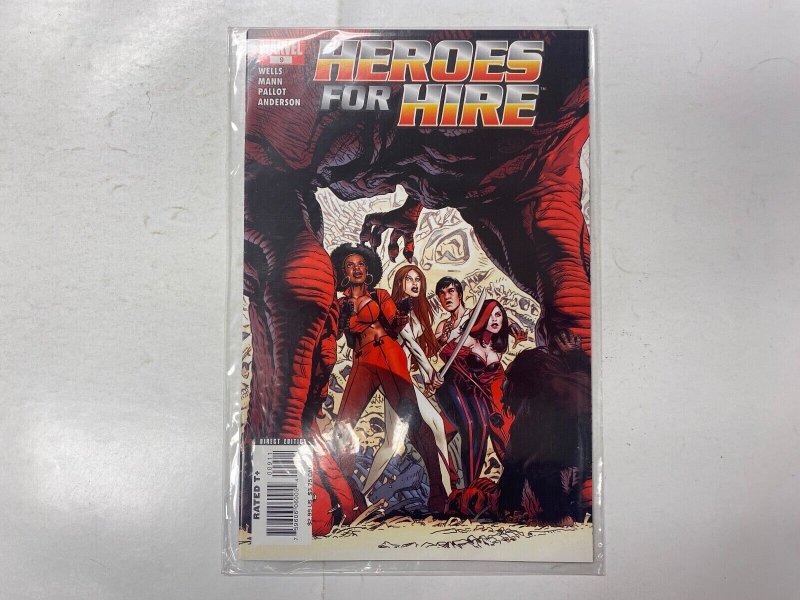3 Heroes For Hire MARVEL comic books #7 8 9 27 RC3