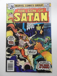 Son of Satan #4 (1976) Sharp Fine+ Condition!