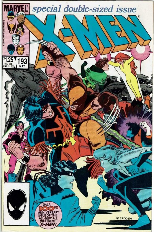 Uncanny X-Men #193 Chris Claremont John Romita Jr. 1st Firestar NM