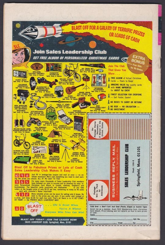 Boris Karloff #37 (Oct 1971) 4.5 VG+ Gold Key Horror Comic 